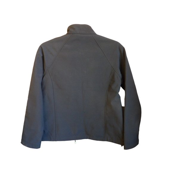 Ultraclub Custom Embroidered Black All Weather Jacket Sz L - Picture 2 of 12